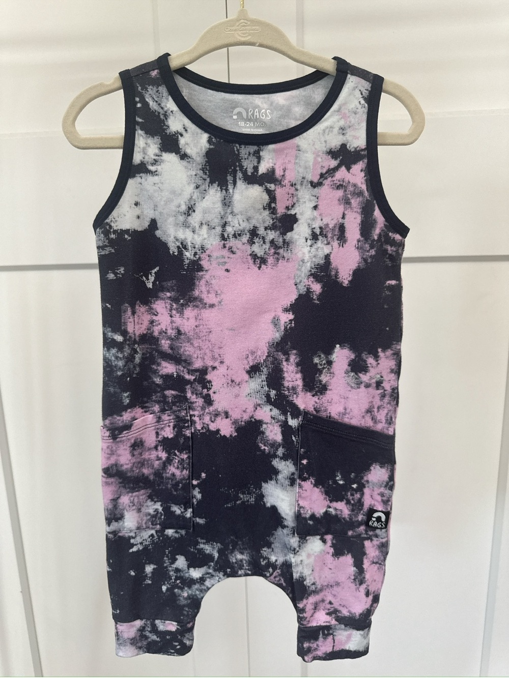 Rags to Raches Tie-Dye Romper